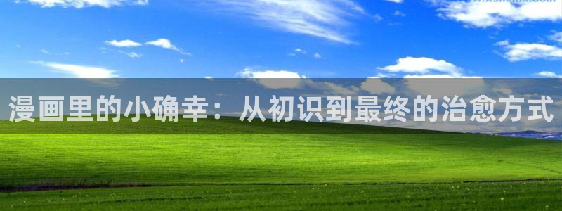 韩漫漫画男：漫画里的小确幸：从初识到最终的治愈方式